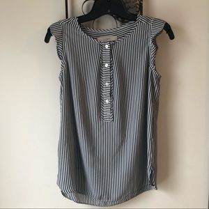 LOFT stripped blouse